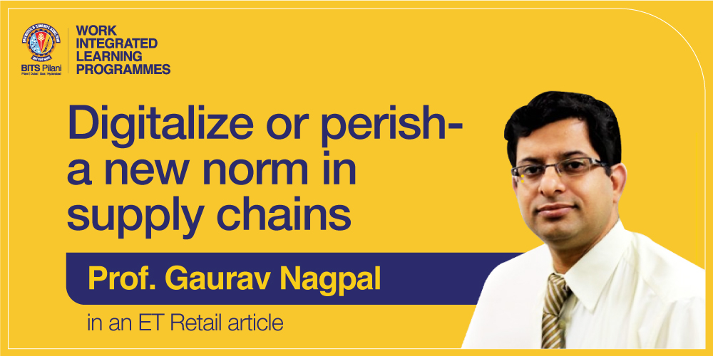 Digitalize or perish — a new norm in supply chains
